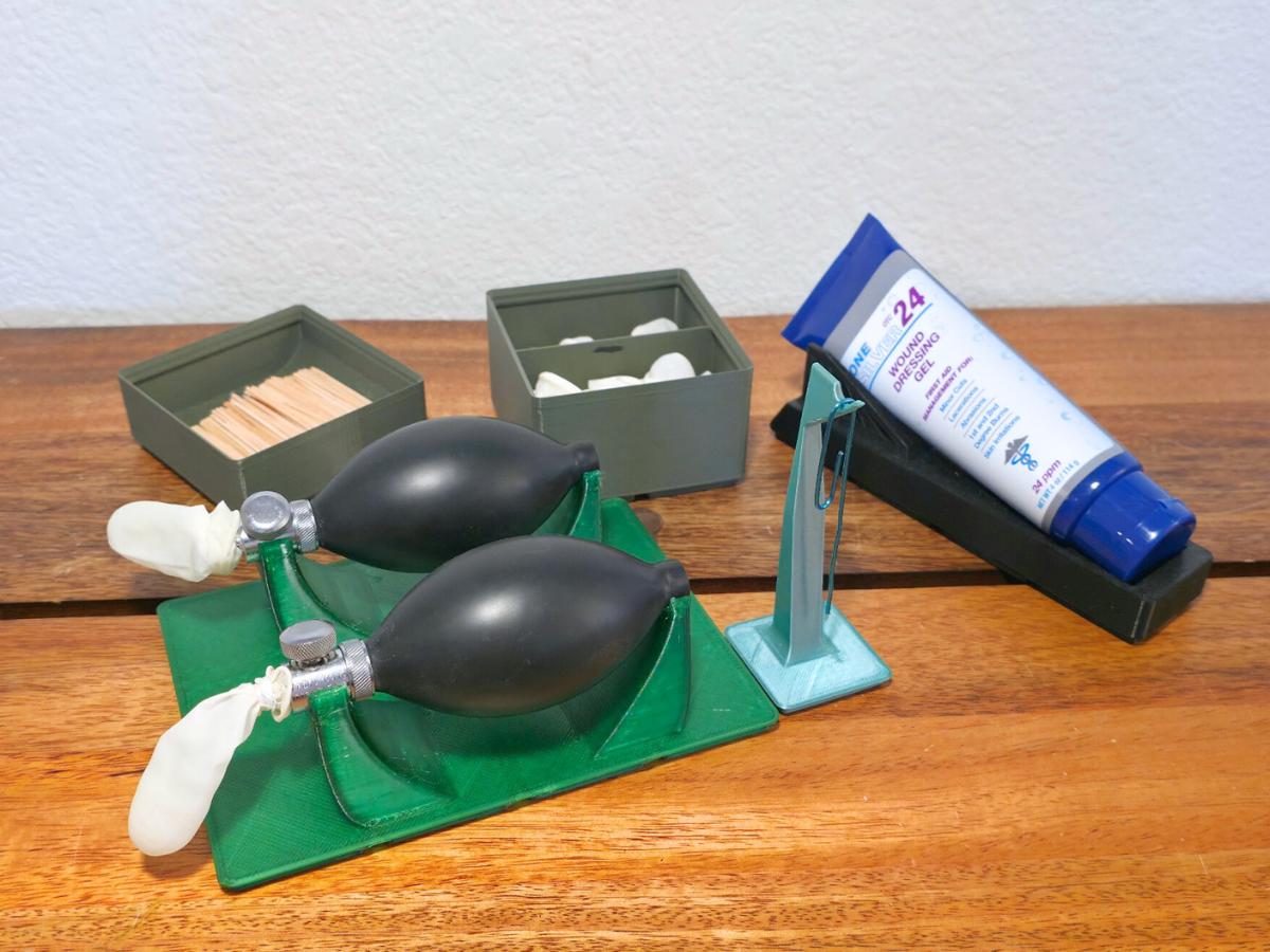 3D-printed CFR organization system by Dr. Jesse Nichols