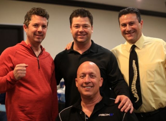 Three Cranial Facial Release doctors together at a CFR seminar
