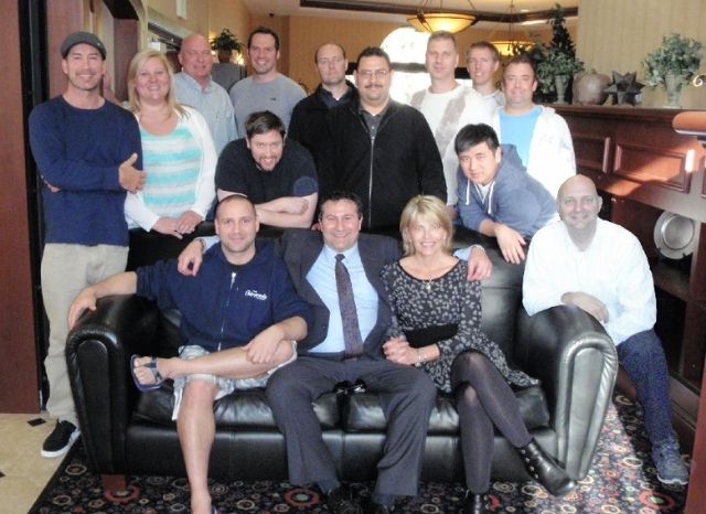 A Cranial Facial Release certification celebration